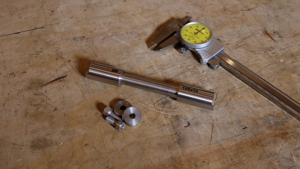 Dummy Axle - 135 x 10 Keyed Horizontal (Classic MTB / Cruiser Single Speed)